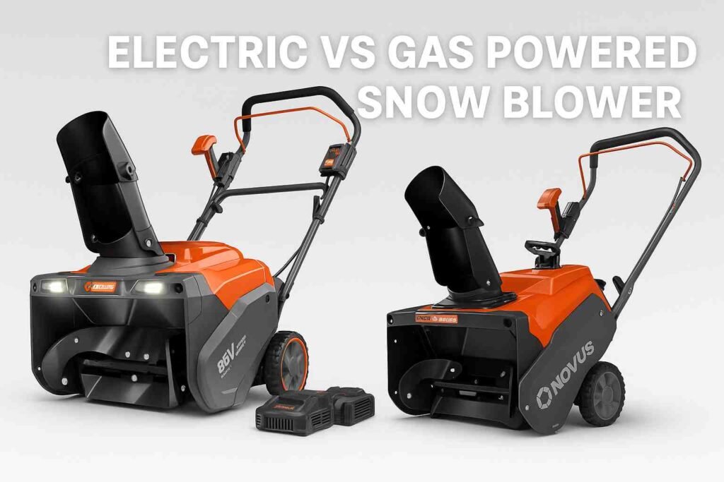 Gas vs Electric Snow Blowers