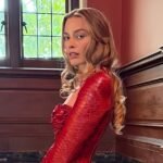 Margot Robbie Dazzles in Snakeskin Corset and Mini Skirt Ahead of Wuthering Heights Debut