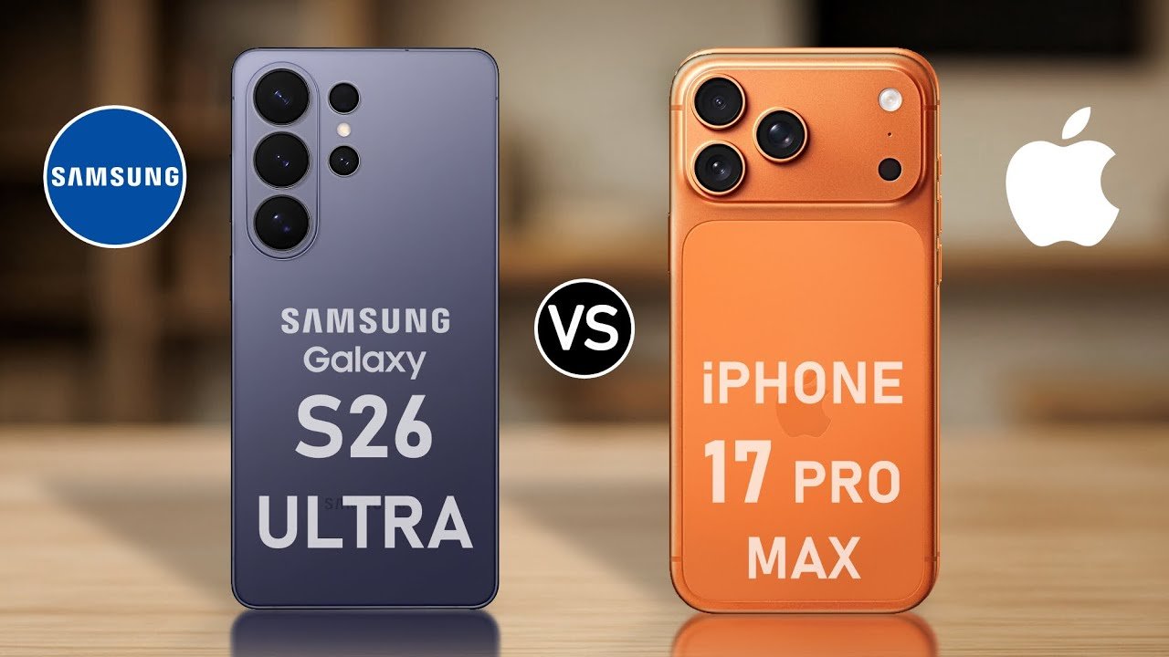 Samsung Galaxy S26 Ultra VS iPhone 17 Pro Max