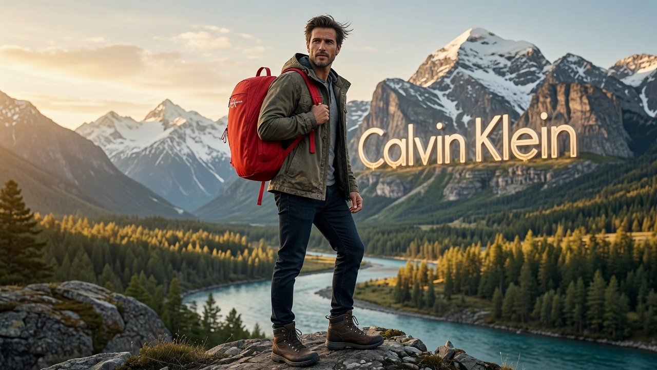 Calvin Klein Men's Byron Solid Travel Light Backpack Red, review