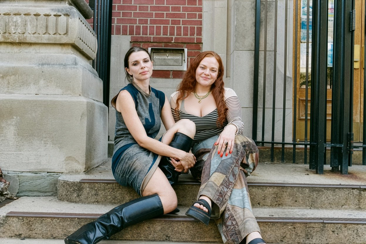 Julia Fox and Nora Fried Book Club